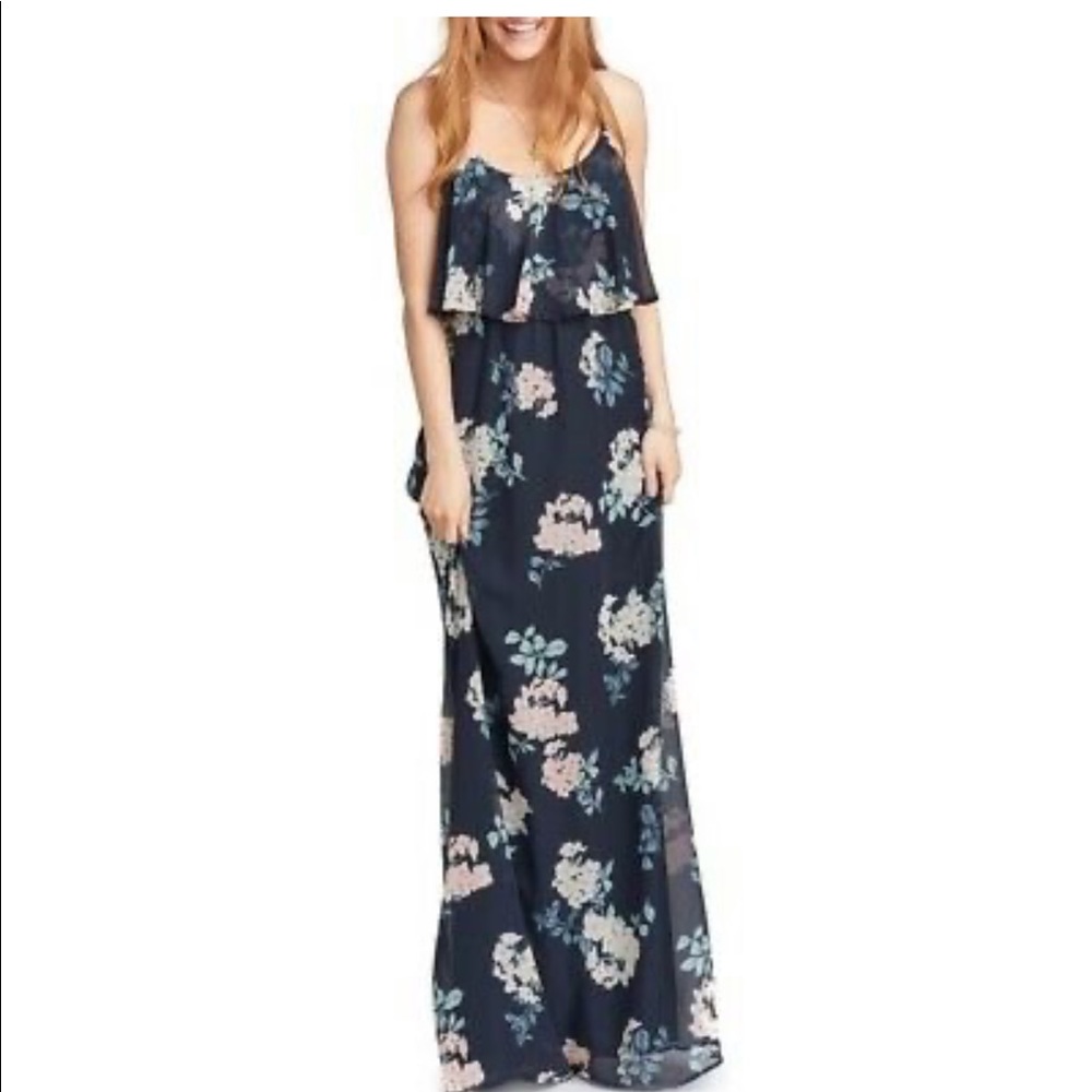 Show Me your Mumu Caitlin ruffle maxi floral dress